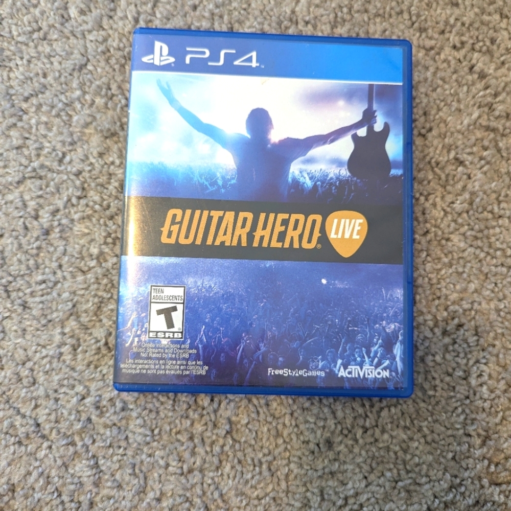 PS4 Guitar Hero Live